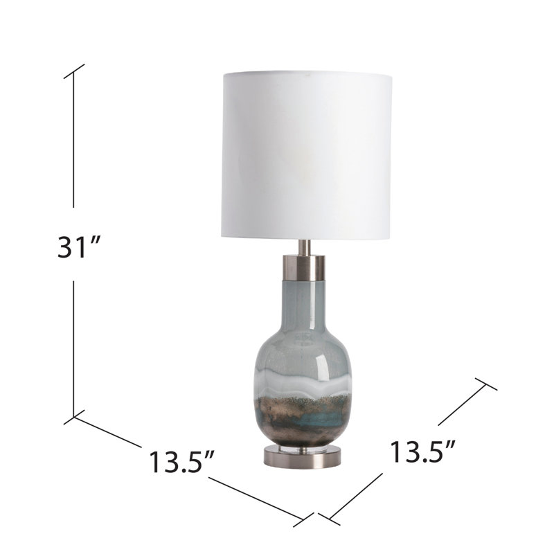 Glass Table Lamp