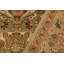 Tapis oriental vert / beige / rouge en laine noué à la main 9 pi x 12 pi Roca