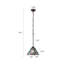 Mini-luminaire suspendu 6 lumières INNES Halvard Tiffany