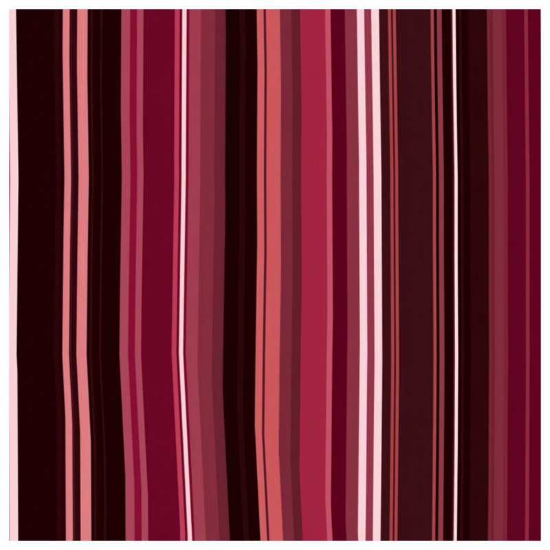 Red Stripes Canvas  Gallery Wrap - Pattern Wall Decor in Many Sizes, 11  x 14 inches