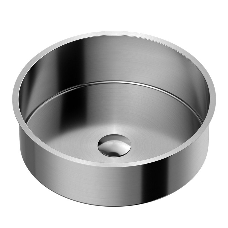 Honora 14.7'' L Bathroom Sink, Brushed Silver