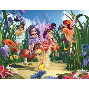 Magical Fairies Wall Mural - 2.44m X 3.05m