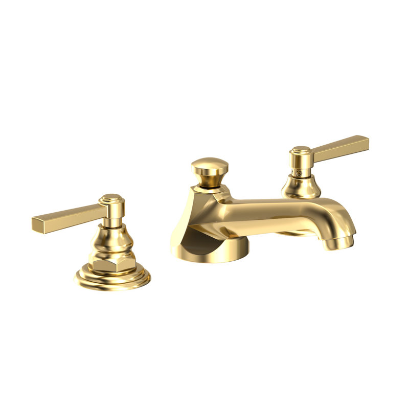Astor Widespread Bathroom Faucet with Drain Assembly, Forever Brass (PVD)