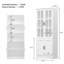 Garde-manger l 31,5 po Jameown