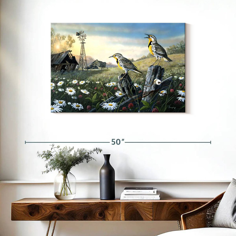 Meadow Outpost, 24" H x 36" W
