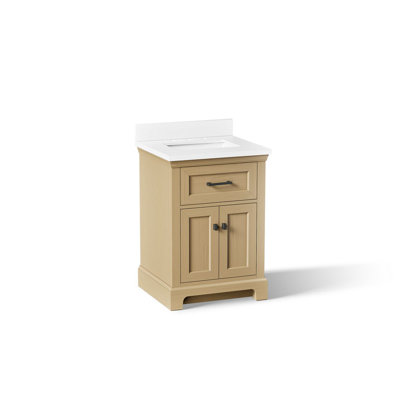 Charlemont 24 In. Bathroom Vanity Cabinet With Sink And Quartz Top
