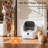 Self-Cleaning Cat Litter Box with APP Control and Safety Sensor, White, 020max