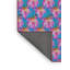 Tapis floral mauve / rouge-779960637
