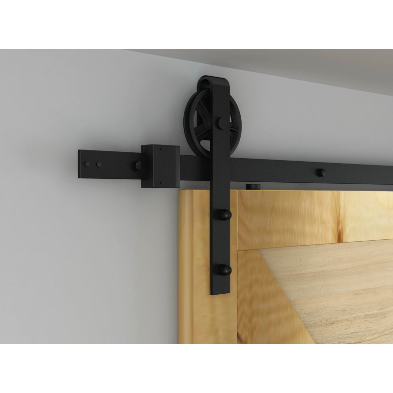 Spoke Standard Single Track Barn Door Hardware Kit