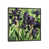 Toile avec cadre en bois foncé foncé