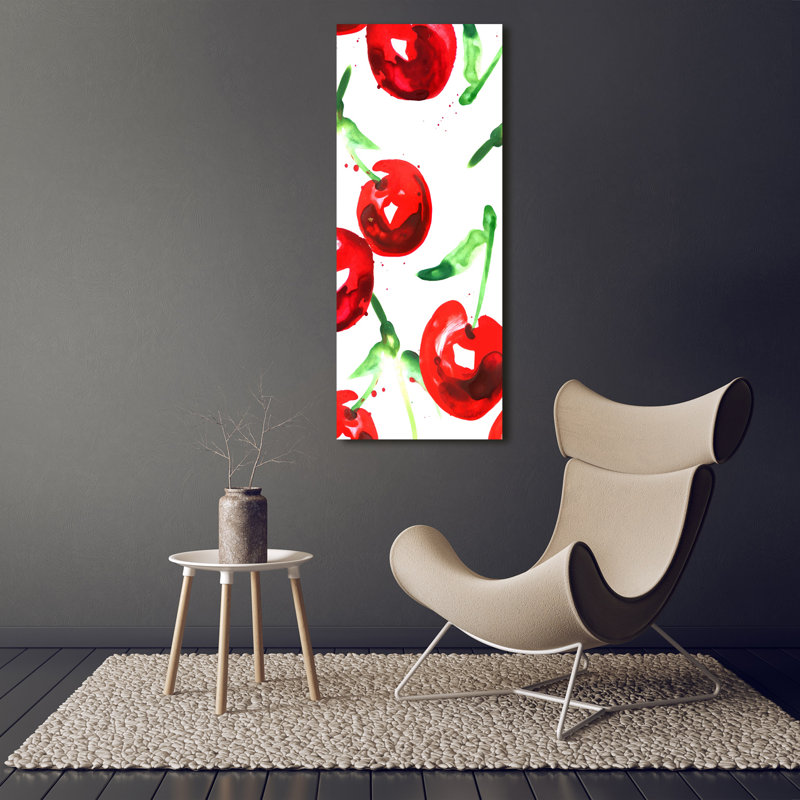 Cherries - Wrapped Canvas Print