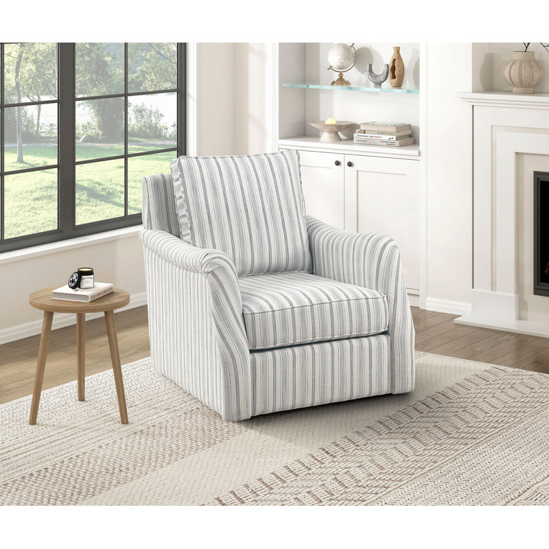 Fauteuil pivotant rembourré Elegance Comfort