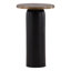 Cyan Side Table Antique Brass