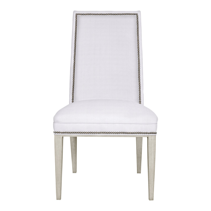 Chaise d'appoint à dossier simple Michael Weiss Hanover, Oui, Neige Navada, Wrenn