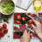 Ambesonne Retro Cutting Board Large Size Slavic Patchwork Poppy Multicolor