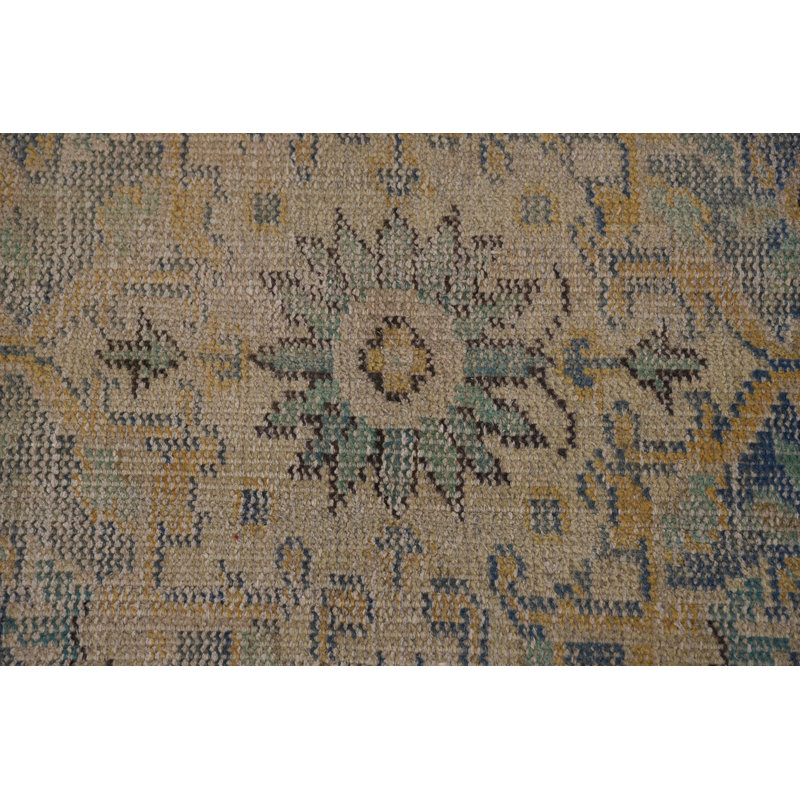 Tapis turcs, tapis de 4,4 pi x 8,5 pi, tapis orange luxueux, tapis rétro, tapis oriental, tapis bohème