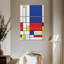 Impression géométrique sur toile géométrique Mondrian II-92833404