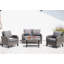 Defrates Outdoor Wicker Loveseat