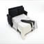 Canapé-lit, canapé-lit avec matelas, canapé-lit modulaire à 2 places de 74 po, canapé-lit moderne en lin convertible, meubles de salon pour petits espaces, appartement, studio