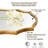 Euri Metal Asymmetrical Wall Mirror