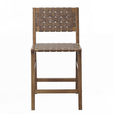 Tabouret de comptoir en similicuir