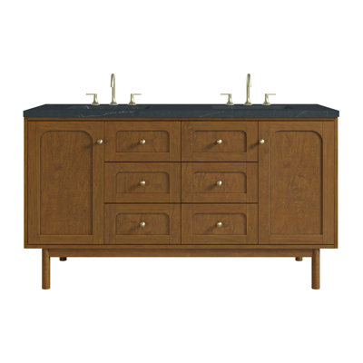 Meuble-lavabo double 60 po Laurent