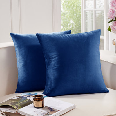  Housse de coussin carré en velours