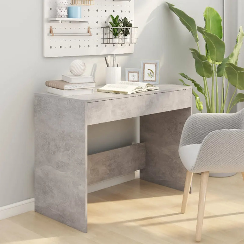 Gargiulo Writing Desk, Concrete Grey
