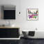 Giclée pour salle de bain «Unwind Rainbow Colors Icon» par Jace Gray-101089041-101089040