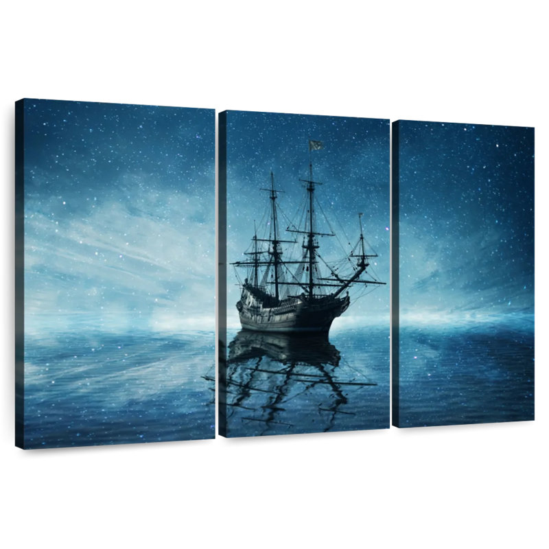 Aletra Old Ship, 32" H x 50" W
