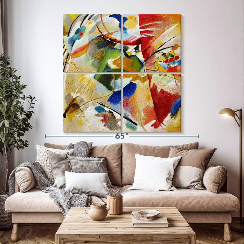 Peinture avec centre vert