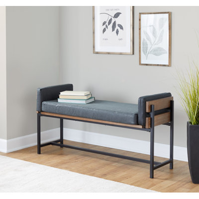 Banc en simili-cuir