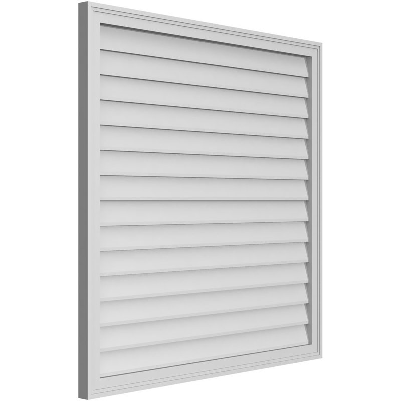 Brickmould Frame, Primed Tan, 42" H x 42" W x 1.5" D
