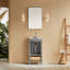 Meuble-lavabo moderne (avec meuble-lavabo et lavabo) avec rangement