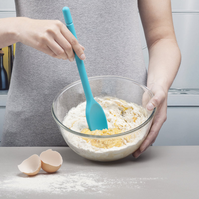 Zeal Cooking Spoon, Aqua Blue