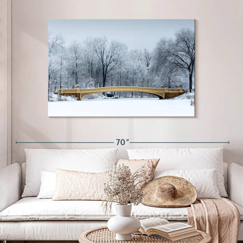 Lilie Bow Bridge, 32" H x 48" W