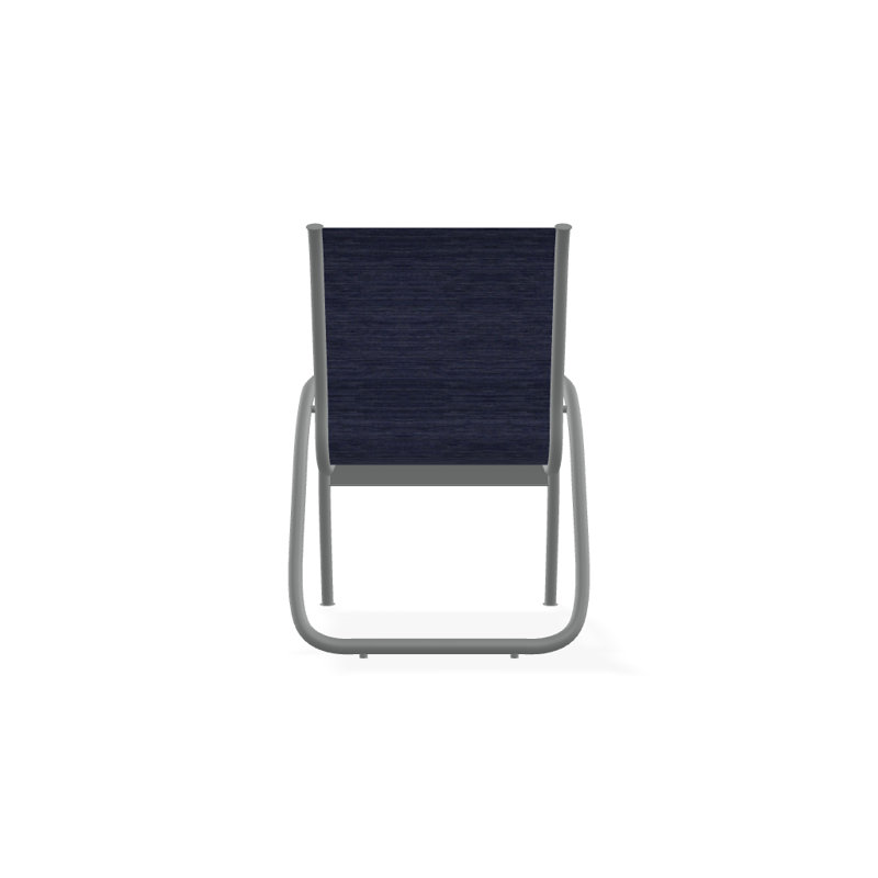 Fauteuil de patio Gardenella, Graphite texturé, Collectionnez l'indigo
