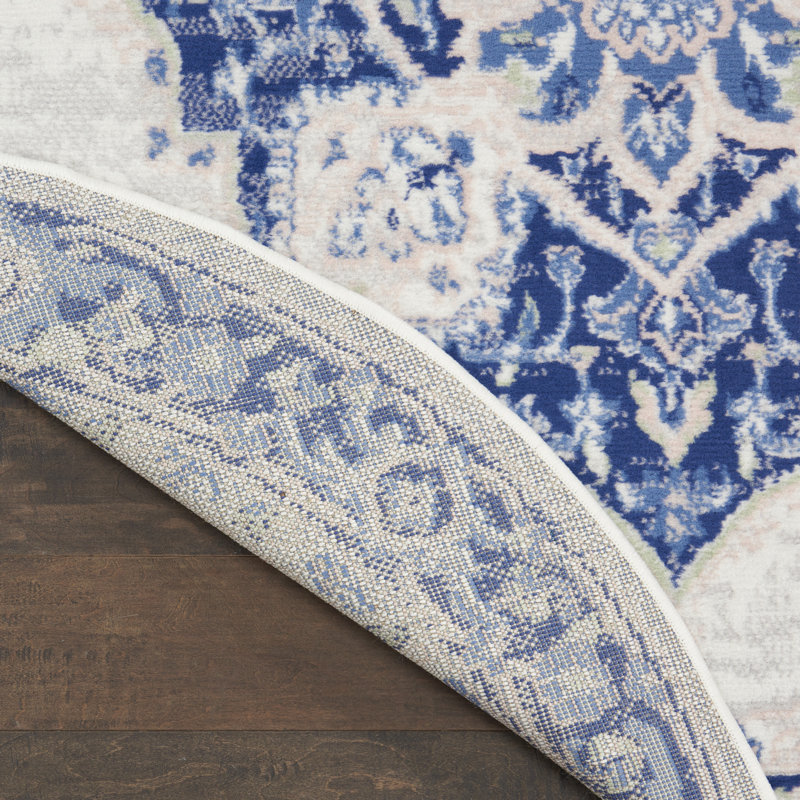 Oriental Indoor Rug, Round 8'