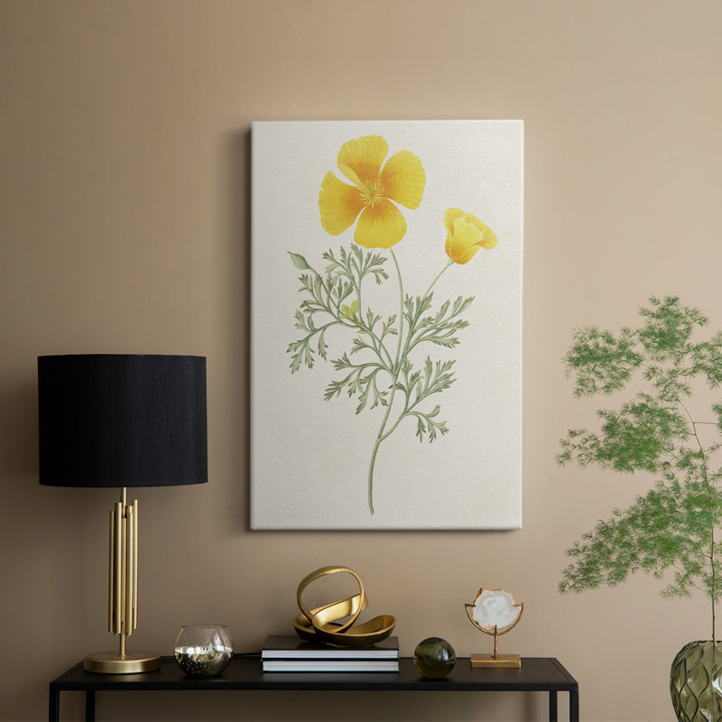 Fleurs des saisons - galerie Cavas sur mesure, H 18 po x l 12 po