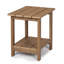 Table de bout HDPS Adirondack à 2 niveaux, table d'appoint d'extérieur résistante aux intempéries pour patio, piscine et pelouse-129508930