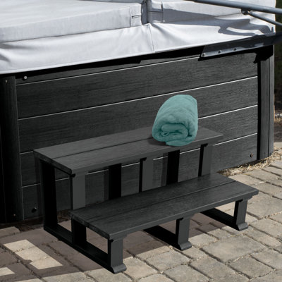 Spa Highwood USA 20'' D Slip Resistant , Antimicrobial Hot Tub Step