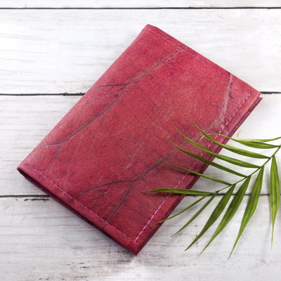 Shaurya A6 Refillable Leaf Leather Journal