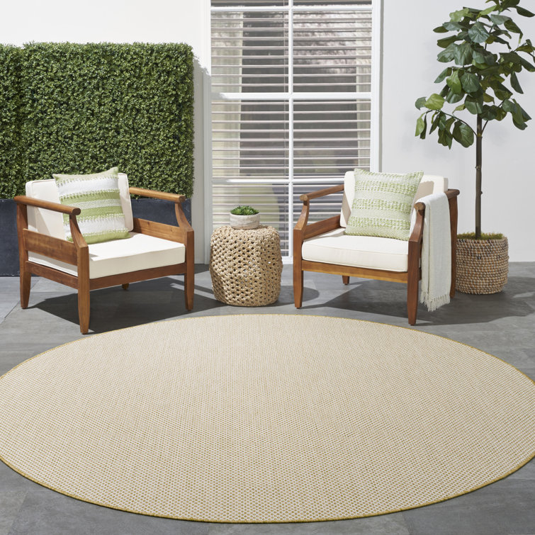 Hartigan Natural Modern Indoor/Outdoor Rug