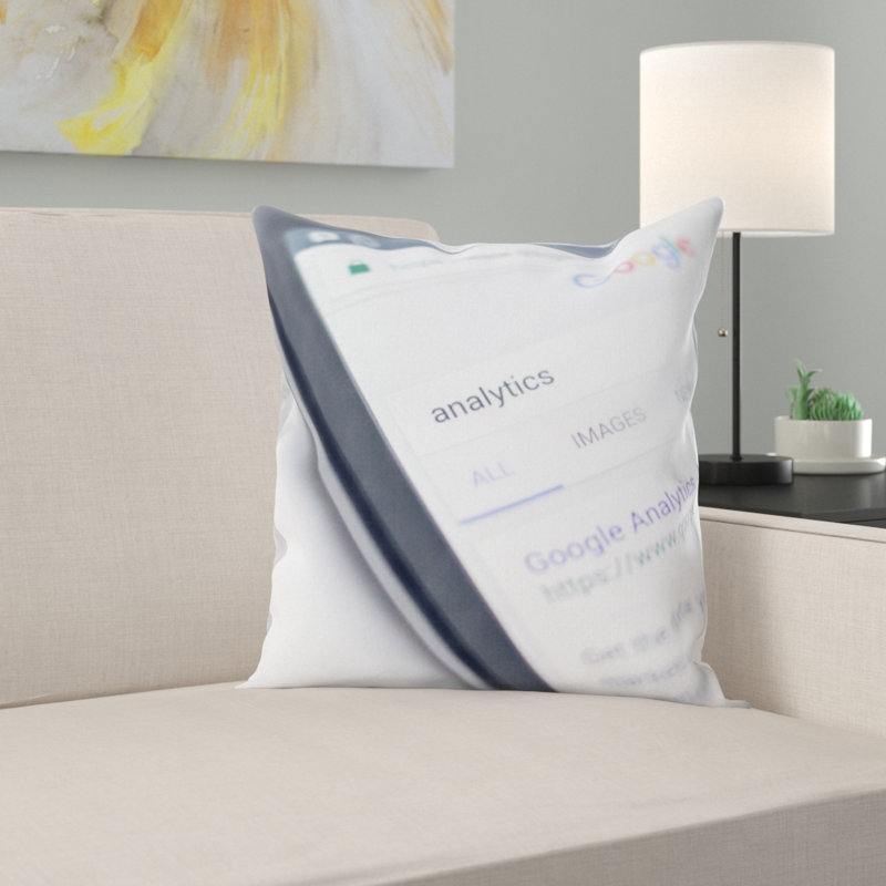 Microsuede Throw Pillow