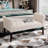 Dziadon Linen Upholstered Bench-909225310