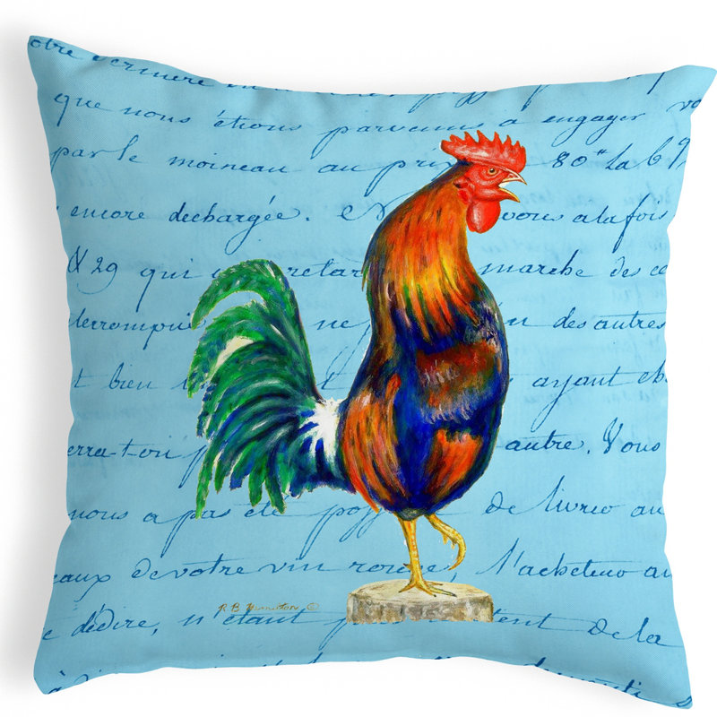 Outdoor Reversible Throw Pillow