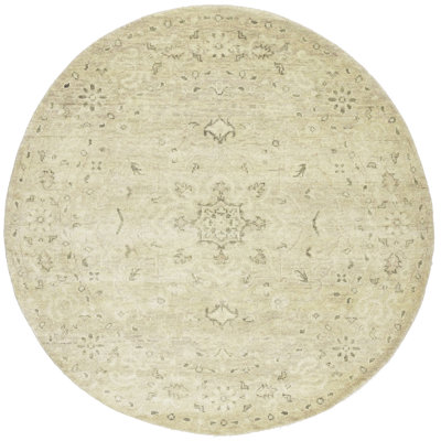 Elanda Muted Wool Floral Oriental Rug