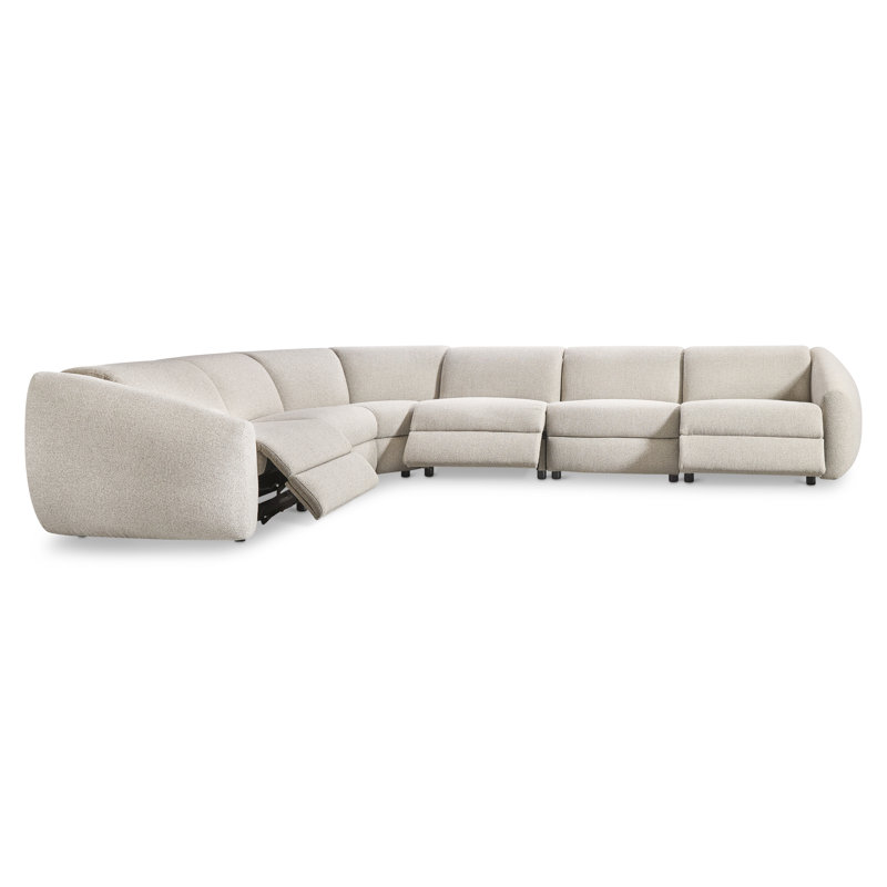 Avignon Sectional, 32.25" H x 158" W x 124" D, Left Hand Facing