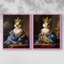 ANIMALS Series CCIII - Reproduction encadrée de qualité supérieure - prêt à être accroché - aucun clou requis - aucun clou requis-1349978702-1349978705