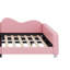 Canapé-lit double en tissu Sherpa rembourré avec dossier en forme de nuage-655367069-655367064